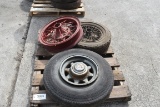 30485- (3) RIMS, (1) KNOCK OFF RIM & (2) SPOKES
