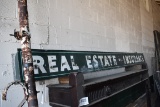 30812 - LIGHTED REAL ESTATE - INSURANCE SIGN - 10' X 10-1/2