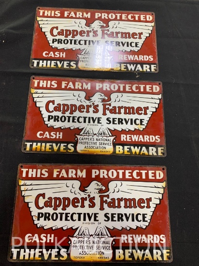 Capper"s Farmer Signs