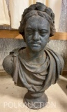 Cast-Iron Bust of The Apollo Belvedere