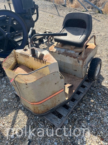 CUSHMAN 3-WHEELED SCOOTER - (NO TITLE)