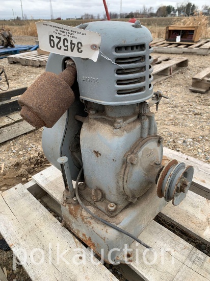 GREY UPRIGHT MOTOR
