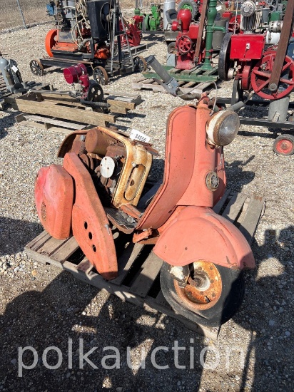 CUSHMAN SCOOTER - (NO TITLE)