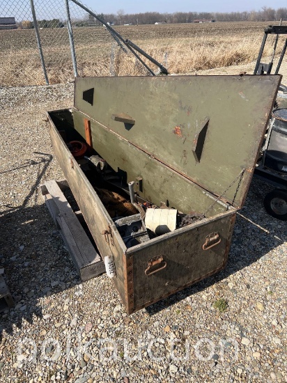 BOX w/ CHAINSAW