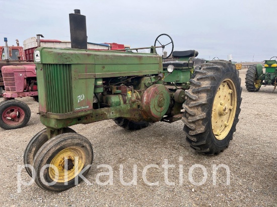 (1953) JD 70 POWER BLOCK TRACTOR