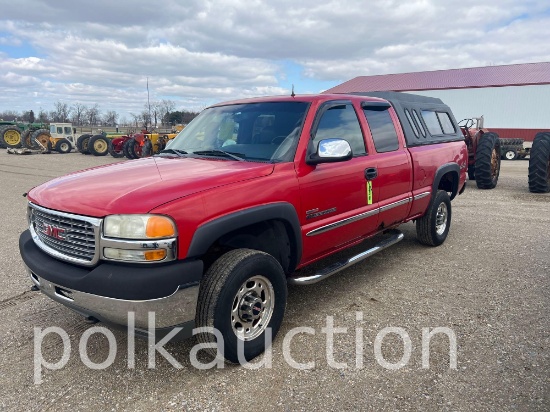 (2002) GMC SIERRA K 2500 HD
