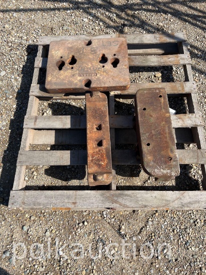 (3) PIECE OLIVER WEIGHT SET