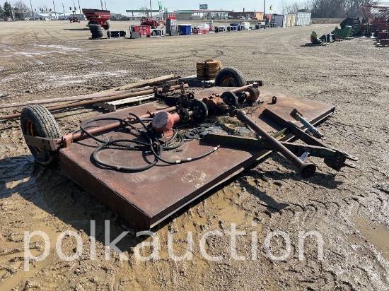 PULL-TYPE BRUSH MOWER