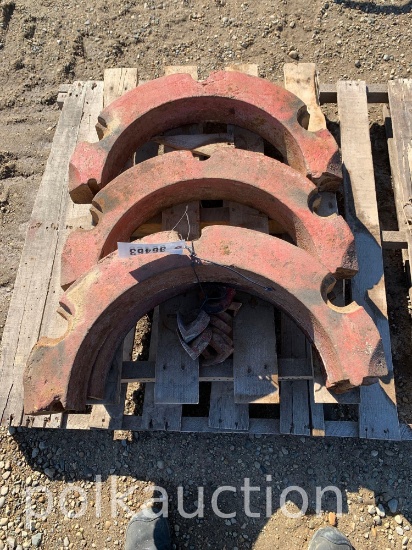 (2) FORD WEIGHTS
