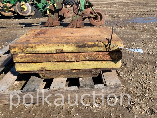 4 PIECE WEIGHT SLAB SET