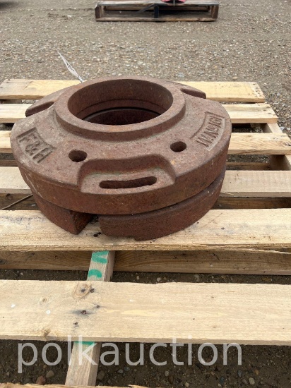 SET OF F&H WHEEL WEIGHTS 161