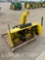 JOHN DEERE SNOWBLOWER