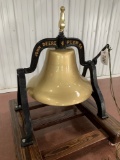 1880'S JOHN DEERE SCHOOL BELL