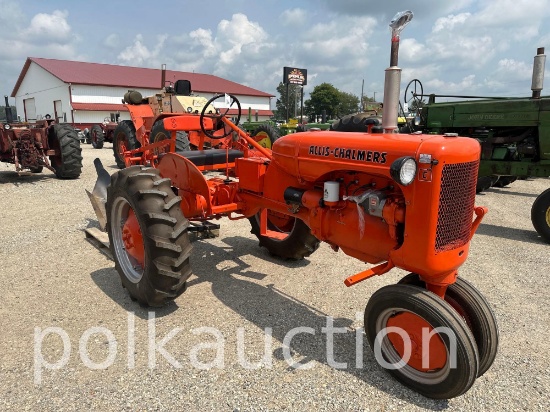 356-ALLIS CHALMERS W/ PLOW