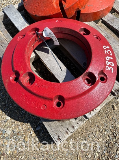 38938-(2) REAR WEIGHTS