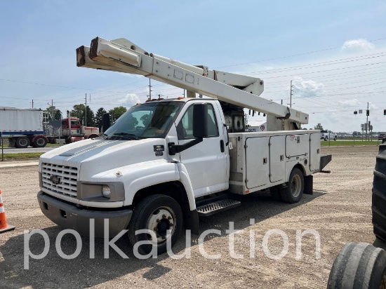 39595-(2008) CHEVY 4500 BUCKET TRUCK