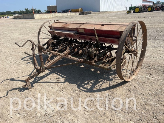1077-JOHN DEERE VAN BRUNT DRILL