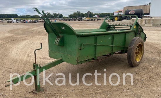 1141-JOHN DEERE L MANURE SPREADER