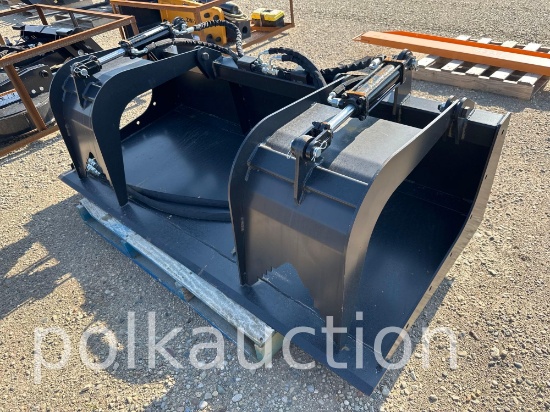 38655-SKID STEER GRAPPLE BUCKET