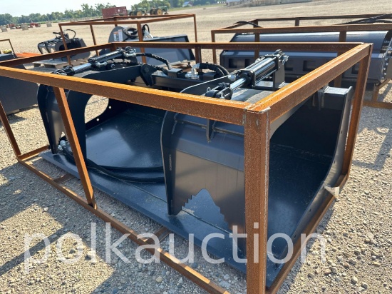 38657-SKID STEER GRAPPLE BUCKET