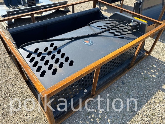 38696-SKID STEER LANDSCAPE RAKE