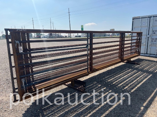 39291-(7) 24' CATTLE w/ 8' GATE