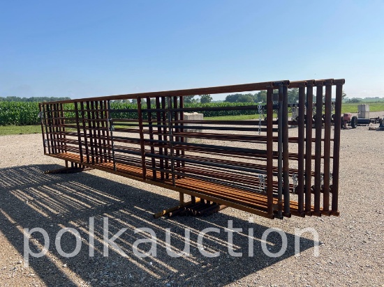 39305-(7) 24' CATTLE w/ 12' GATE