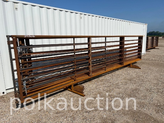 39306-(7) 24' CATTLE w/ 12' GATE