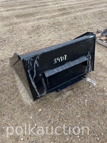 39818-MINI SKID STEER MATERIAL BUCKET