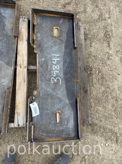 39841-FORMED SKID STEER FRAME