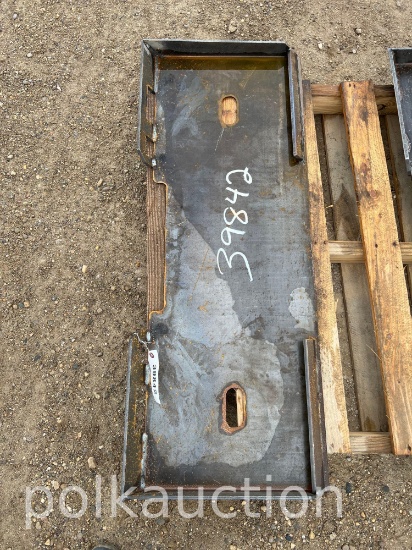39842-FORMED SKID STEER FRAME