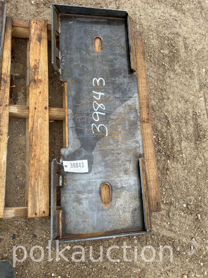 39843-FORMED SKID STEER FRAME