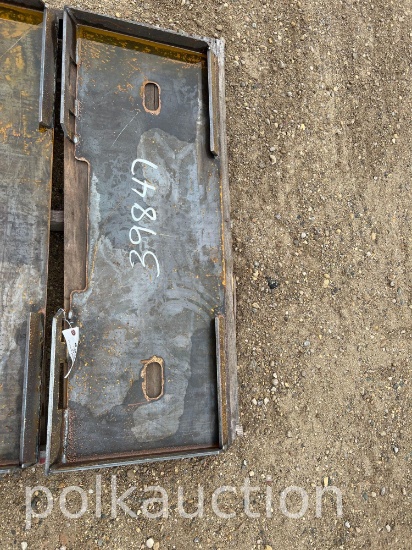 39847-FORMED SKID STEER FRAME