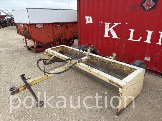 657-HYDRAULIC BOX SCRAPER 10'