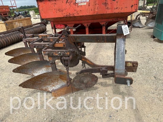 723-ALLIS-CHALMER 4 BOTTOM 3PT PLOW