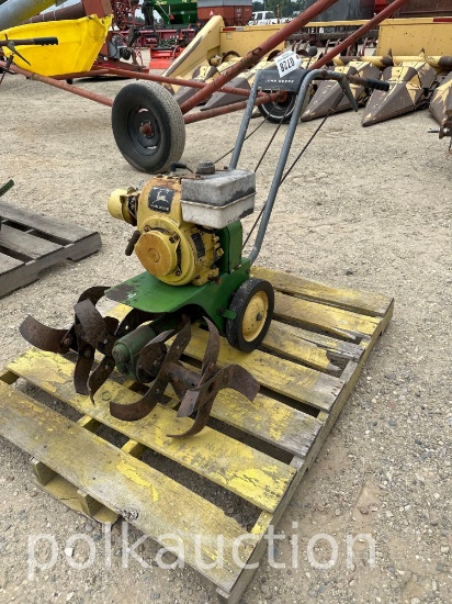728-JOHN DEERE 220 T TILLER
