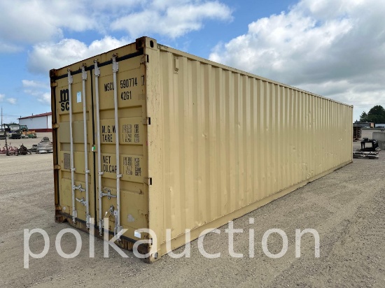 782-40' HIGH CUBE STORAGE CONTAINER