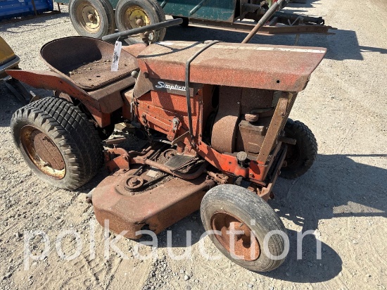 978-SIMPLICITY L&G PARTS TRACTOR