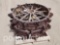 JOHN DEERE UNSTYLED D 6 SPLINE REAR STEEL WHEELS