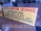 1002-GOSHEN AUCTION SERVICE WOOD SIGN