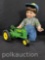 106-(CHARLIE) JOHN DEERE PORCELAIN DOLL