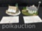39728-(2) DANBURY MINT MINIATURE JOHN DEERE SCENES