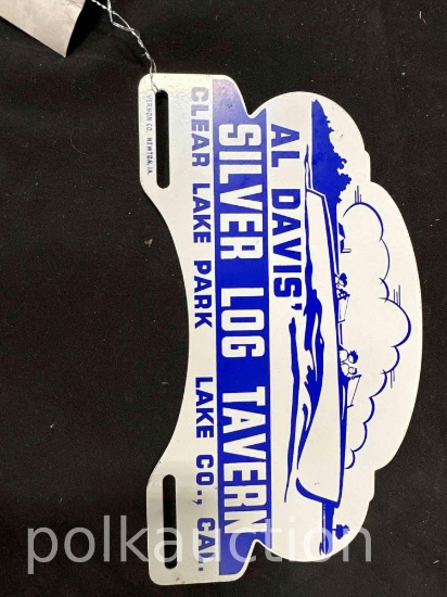 1000-SILVER LOG TAVERN TOPPER
