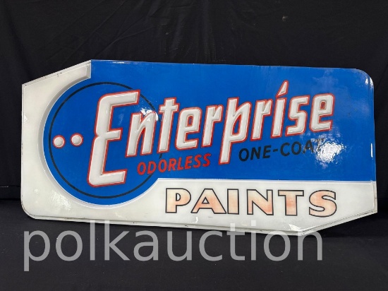 123-ENTERPRISE PAINTS SIGN