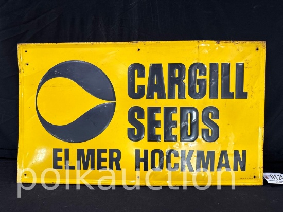 124-CARGILL SEEDS SIGN