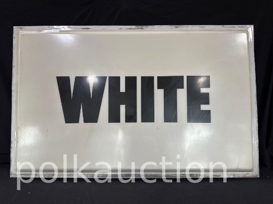 129-WHITE SIGN
