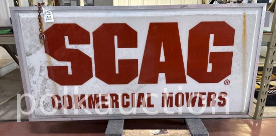 133-SCAG COMMERCIAL LIGHTED SIGN