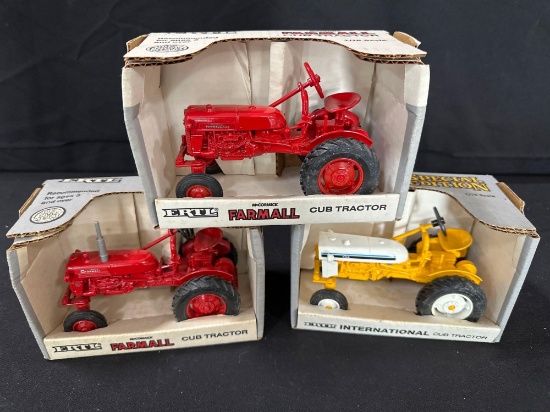 168-(2) FARMALL CUBS & (1) INT TRACTORS
