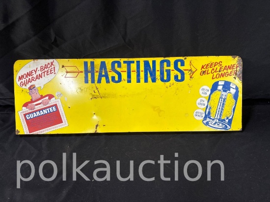 287-HASTINGS FLANGE SIGN