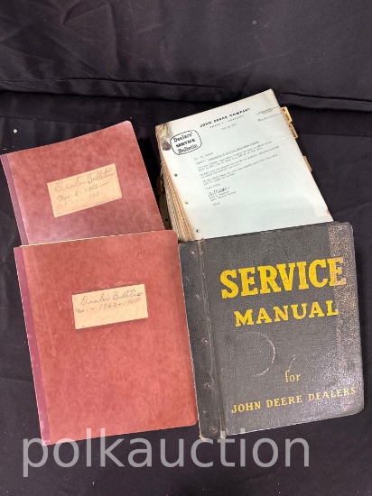 298-DEALER BULLETINS & SERVICE MANUAL